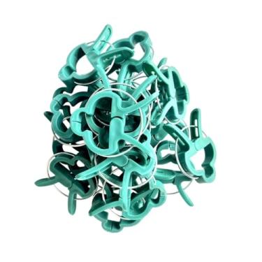 Imagem de ＡＷＨＡＯ 20x clipes de planta de jardinagem de jardinagem ferramentas de cultivo na vertical fixando clipes de suporte para flores de treliça helicóptero de, 20x Grande