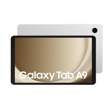 Imagem de Samsung Tablet Android Galaxy Tab A9 LTE, 8 GB de RAM, 128 GB de armazenamento, prata (Versão KSA)