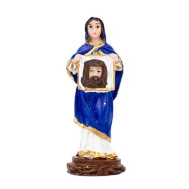 Imagem de Escultura Santa Veronica 8,50 cm em Resina - Lua Mística - 100% Origin