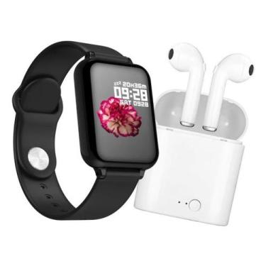 Imagem de Kit Presente Unisex Relógio e Fone - WEARFIT