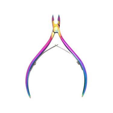 Imagem de Tesoura de manicure e pedicure, cortador de cutículas, alicate de cutículas, removedor de cutículas, ferramentas de corte de aço inoxidável, nº 1