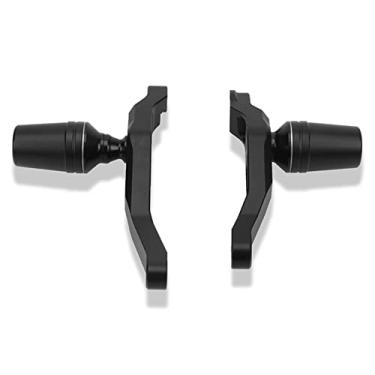 Imagem de Acc-Creativity Motocicleta CNC Alumínio Motor Crash Guard Case Frame Sliders Protector Proteção contra quedas Compatível com Triumph TRIDENT 660 2021 (Titânio)