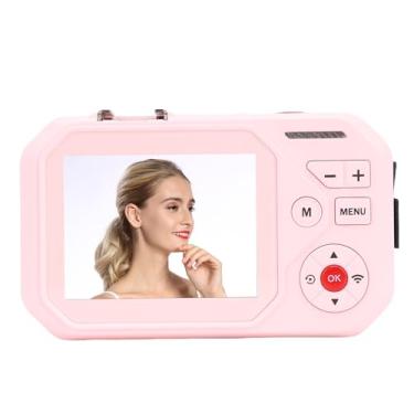Imagem de Câmera Digital de Telas Duplas, Câmera de Vídeo Wi -Fi de 48MP HD AutoFocus Com Tela Colorida de 2,8 Polegadas, Zoom Digital 16x, Bateria Recarregável de 1000mAh para Crianças
