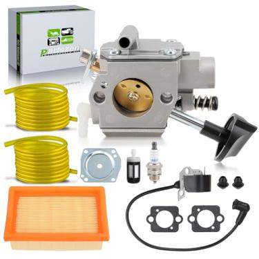 Imagem de partszen Carburador BR400 para BR420 BR320 BR380 SR400 SR420 para 4203-120-0601 para carburador Walbro HD-4A HD-4B HD-13B com bobina de ignição