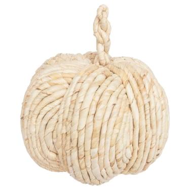 Imagem de Boston International Decorações de abóbora de Dia das Bruxas para casa, médio, tecido natural