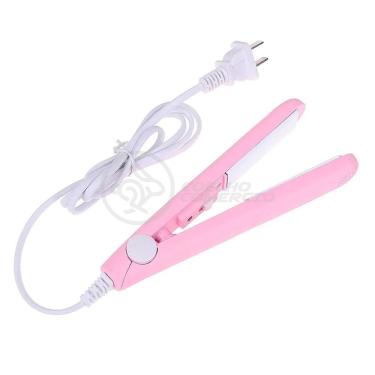 Imagem de Mini Chapinha Prancha 17Cm Bivolt 110|220V Profissional Rosa