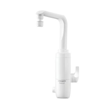 Imagem de Torneira Elétrica Lorenzetti Essence Branca 5500w 220v De Parede