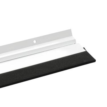 Imagem de Friso De Vedação Em Alumínio - 090 Cm - Branco - Kit 2 Pçs - Reall