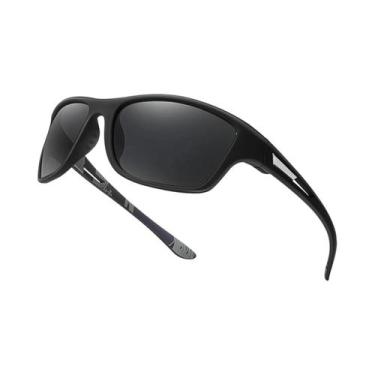Imagem de Óculos De Sol Polarizados Unissex Para Ciclismo UV400 Lente TAC Antirr