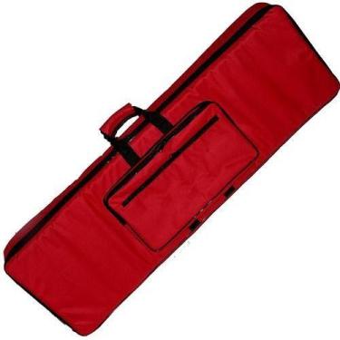 Imagem de Capa De Teclado Acolchoada Roland 5/8 Vermelha Nord Yamaha  Carbon