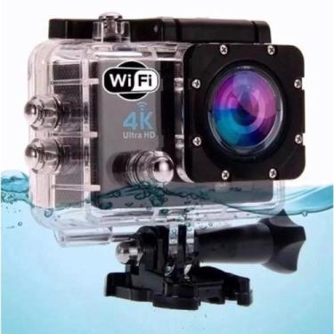 Imagem de Câmera Action Sports 4K Wifi Hd Prova Dágua Moto Bike - 4k sports