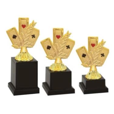 Imagem de Troféu Baralho Elite Para Campeonato De Carteado Cada - Tacolândia
