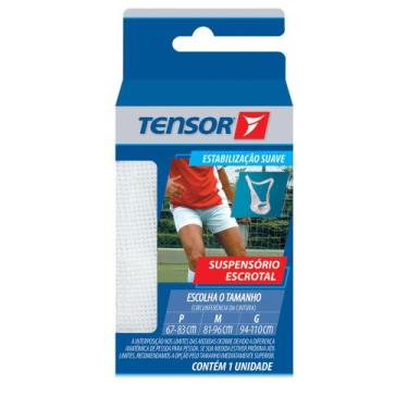 Imagem de Suspensório Escrotal Branco Tensor, M (81 - 96cm)