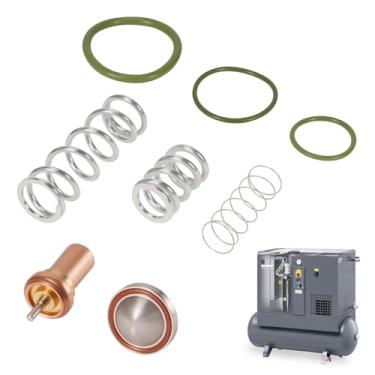 Imagem de Kozlira Kit de válvula de termostato 2901109500 adequado para compressor de ar Atlas Copco GX7 #Replace 2901187200 Kit de reparo de manutenção de válvula de controle de temperatura