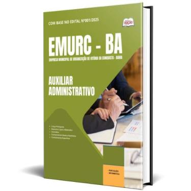 Imagem de Apostila Emurc 2025 - Auxiliar Administrativo - Apostilas Opção