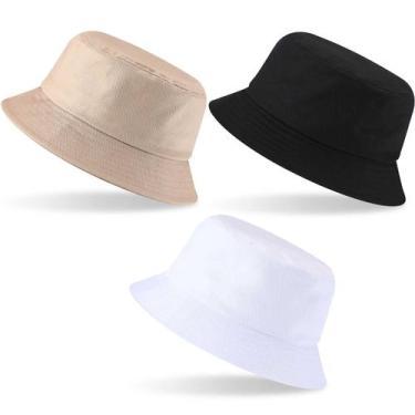 Imagem de Chapéu de balde Zhanmai XXL para homem e mulher, verão, praia, algodão