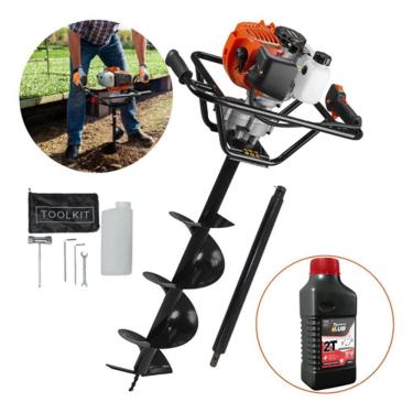 Imagem de Perfurador De Solo Tekna 52c Ea52xs + Extensao + Oleo Toyama