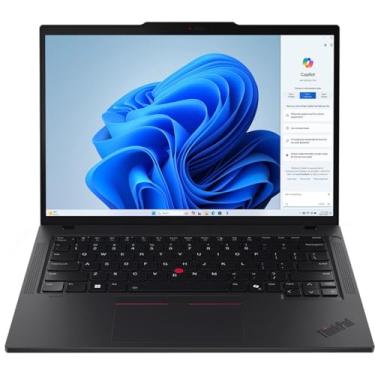 Imagem de Lenovo Notebook ThinkPad T14 Gen 5 21ML0056US com tela sensível ao toque de 14 polegadas - WUXGA - Intel Core Ultra 5 135U - Tecnologia vPro - 32 GB - SSD de 512 GB - Teclado inglês - preto