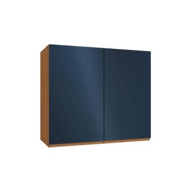 Imagem de Módulos De Cozinha Kappesberg Ciela Armário Ciela R644 C- 2 Portas 80cm Canela-azul-kappesberg
