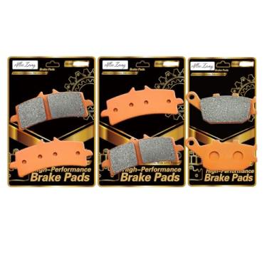 Imagem de ALLIE ZENG Pastilhas de freio de motocicleta de alto desempenho compatíveis com Suzuki GSXS1000 GSXS 1000 GSX-S 1000 L6 L7 L8 2016 2017 2018 2019 2020 2021 2022 2023 2024 FA447F 174R