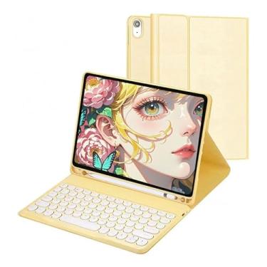 Imagem de Capa Flip Com Teclado Redondo Para Samsung A7