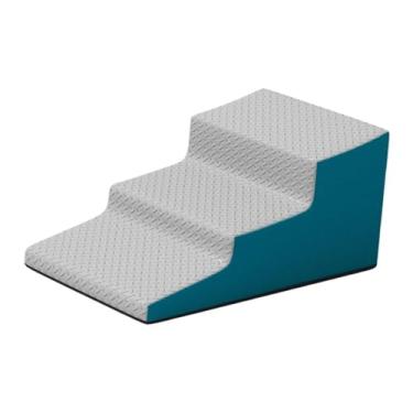 Imagem de WeiLaiKeQi Escadas para cães, rampa de acesso para cabeceira de cachorro, superfície antiderrapante, Verde