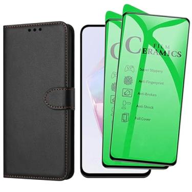 Imagem de Capa Capinha Carteira Para Galaxy A35 Capinha Flip Case + 2 Películas Cerâmica Premium