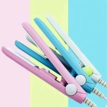 Imagem de Mini Chapinha Compacta Para Viagem Ideal Para Levar Na Bolsa Para Pres