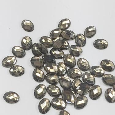 Imagem de Chaton Termocolante Oval Oval Hotfix Nail Strass Pedrarias Rhinestone 