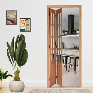 Imagem de Porta Camarão Completa Kit Ouro Velho 02 Almofadas p/ 12 Vidros 70x210