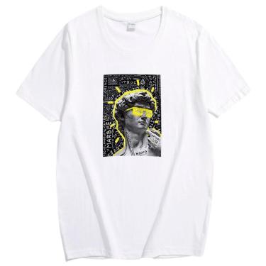 Imagem de Camiseta Camisa Streetwear Swag Estatua Grega Tumblr T-shirt-Masculino