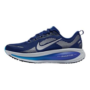 Imagem de Nike Tênis de corrida masculino Vomero 18 (azul vazio/azul relâmpago/carmesim brilhante/prata metálico), Azul vazio/metálico prata-azul Lightning, 42