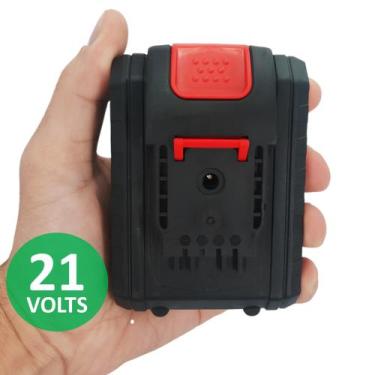 Imagem de Bateria de Lítio 21V 1.5Ah, Recarregável e Compatível com Diversas Fer