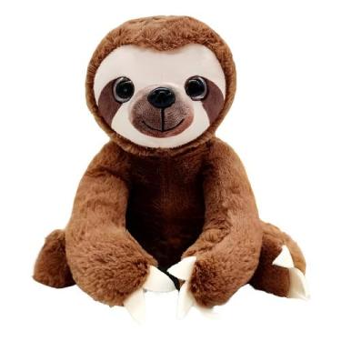 Imagem de Pelúcia Urso Bicho Preguiça Presente Aniversário Brinquedo