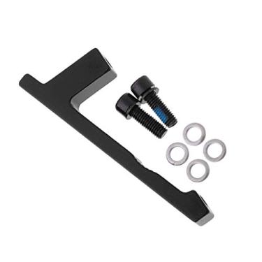 Imagem de Milageto 102mm Frente E Adaptador de de Travão de Traseiro 160 a 180mm, Preto, Comprimento total: aprox. 102 mm / 4 polegadas