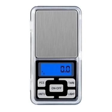 Imagem de Mini Balança Digital Eletrônica Portátil Alta Precisão 500G
