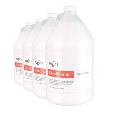 Imagem de Zogics Condicionador, Citrus + Condicionador Perfumado Aloe (4 galões/caixa)