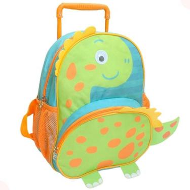 Imagem de Mochila de Rodinha Escolar Infantil Meninos Dinossauro - Clio