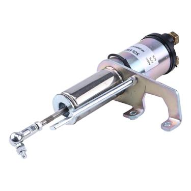 Imagem de YUXSOUQ Válvula solenoide de parada esquerda A044F796 compatível com Cummins Onan Generator X Series X2.5-G2, 4BT 6BT, 12V