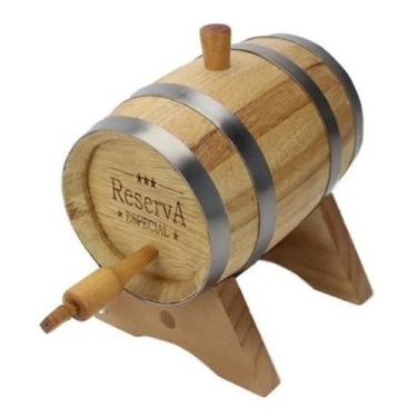 Imagem de Barril De Amburana 1L Cachaça Umburana - Barril Brasil