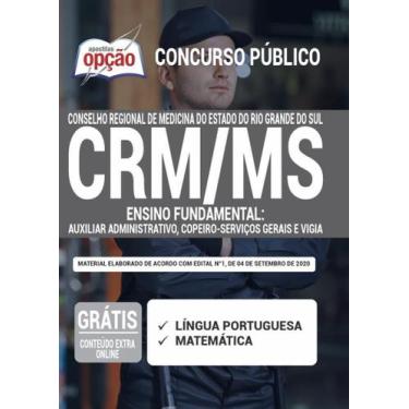 Imagem de Apostila Concurso Crm Ms - Ensino Fundamental - Apostilas Opção