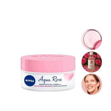 Imagem de Creme Hidratante Facial Gel Creme com Ácido Hialurônico 50g Nivea Aqua