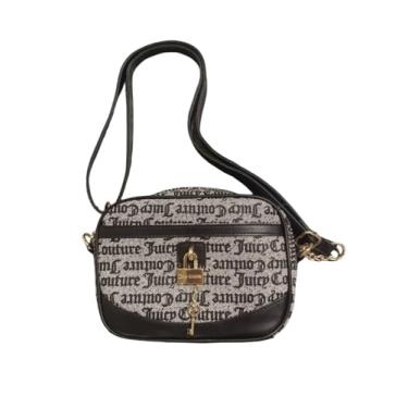 Imagem de Juicy Couture Bolsa tiracolo Eastside Westside preta/bege