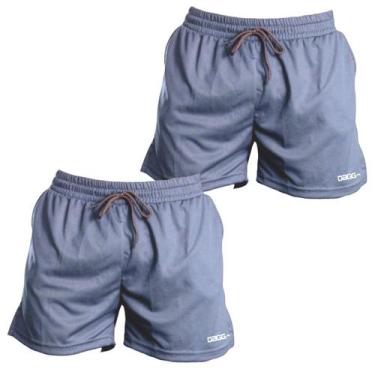 Imagem de Kit 2 Short Masculino Academia Esportivo Com Segunda Pele Calção Corri