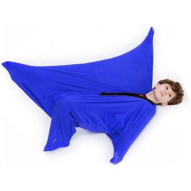 Imagem de Meia sensorial de corpo inteiro meia elástica elástica de envoltório de corpo inteiro tratamento de autismo para crianças meia sensorial de corpo elástico meias sensoriais