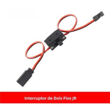 Imagem de Interruptor De Energia RC À Prova d'Água Com Conectores Futaba JR JST,