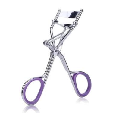Imagem de Curvador de Cílios Profissional - Design Ergonômico Metal Resistente com Borracha Extra