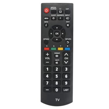 Imagem de Novo controle remoto de substituição N2QAYB000820 para Panasonic Viera TV TC-L39EM60 TC-L50EM60 TC-P42X60 TH-39LRU6 TH-39LRU60 TH-42LRU6 TH-32LRU60 TH-42LRU60 TH-62LRU60 5LRU600 TC-L32B6 TC-L32XM6