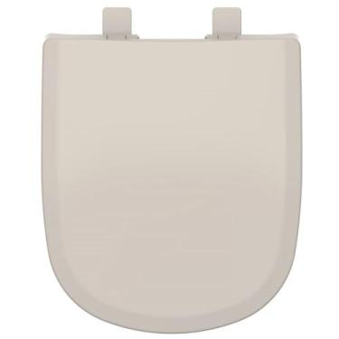 Imagem de Assento Sanitário Icasa Etna Convencional Palha  Tampa Vaso Quadrado A