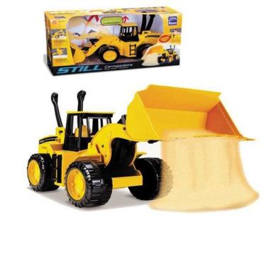 Imagem de Trator Carregadeira Still - Com Alavanca de Comando da Roma Brinquedos Ref 1710
